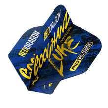 Red Dragon Luke Humphries 100 micron Signature Blue Hardcore Standard Dart Flights