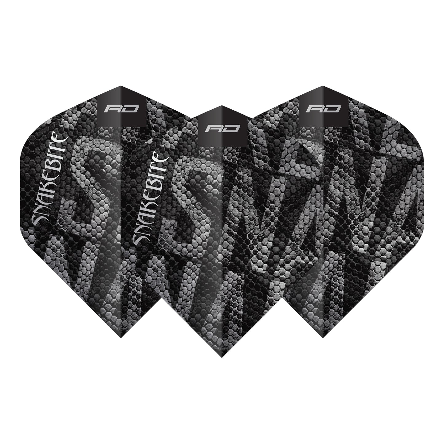 Red Dragon Peter Wright Black Mamba Premium 100 micron No2 Standard Dart Flights