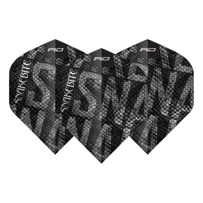 Red Dragon Peter Wright Black Mamba Premium 100 micron No2 Standard Dart Flights