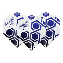 Red Dragon Luke Humphries Blue TX5 Premium 100 micron No2 Standard Dart Flights