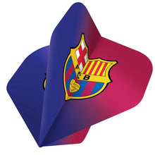 FC Barcelona Official Licensed BARCA F3 Shaded with Crest 100 Micron No2 Dart Flights