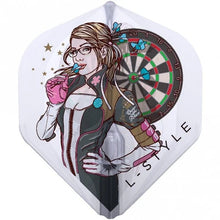 L-Style L1EZ Fallon Sherrock V4 Clear White Flights