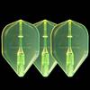 L-Style L1EZ FANTOM Neon Yellow Flights
