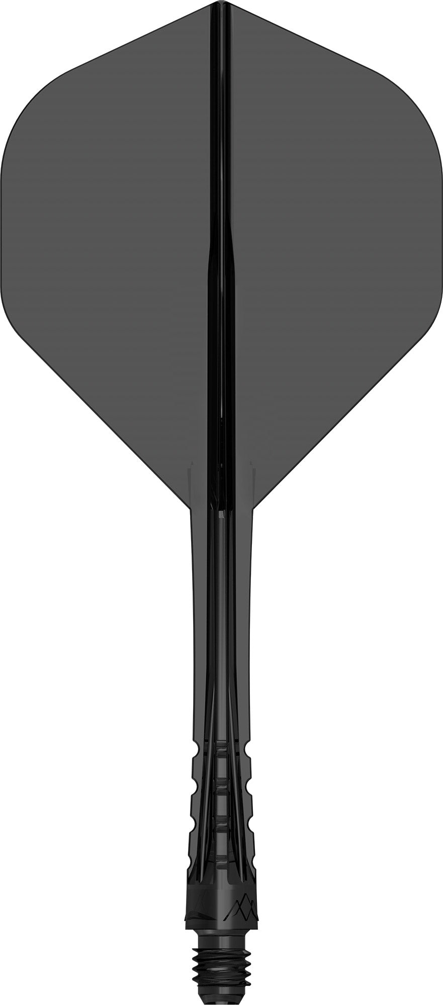 Mission Force 90 Vortex Clear Black No2 Moulded Flight & Shaft