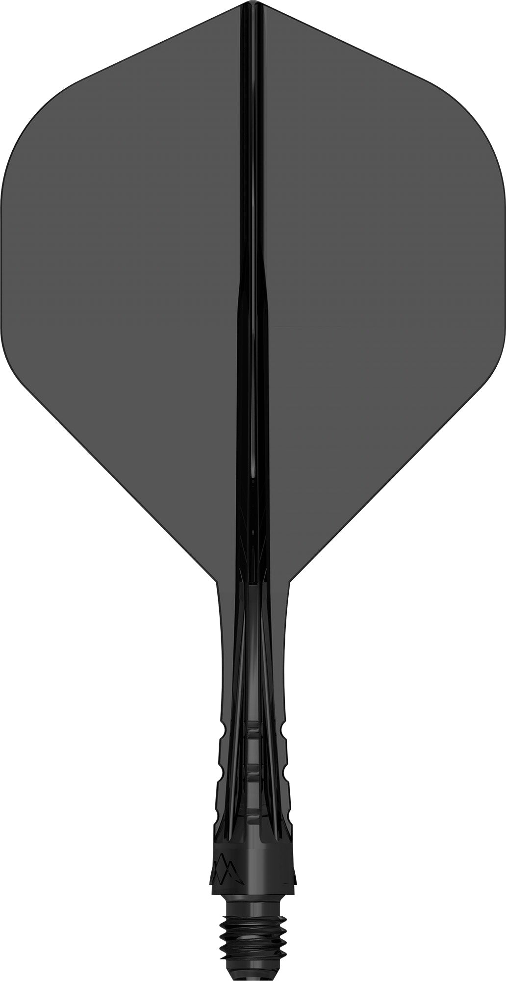 Mission Force 90 Vortex Clear Black No2 Moulded Flight & Shaft