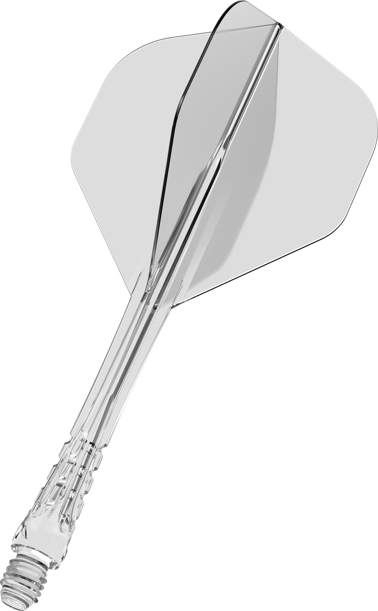 Mission Force 90 Vortex Clear No6 Moulded Flight & Shaft