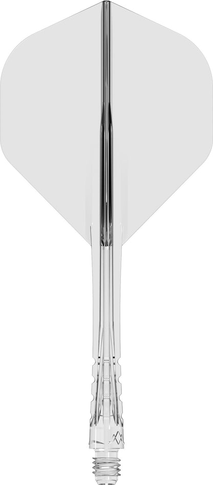 Mission Force 90 Vortex Clear No6 Moulded Flight & Shaft