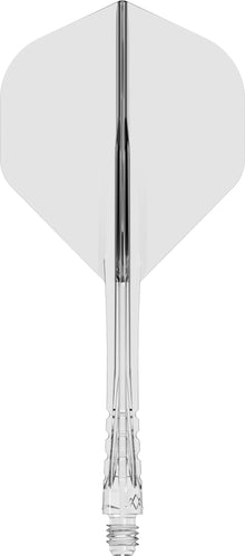 Mission Force 90 Vortex Clear No2 Moulded Flight & Shaft