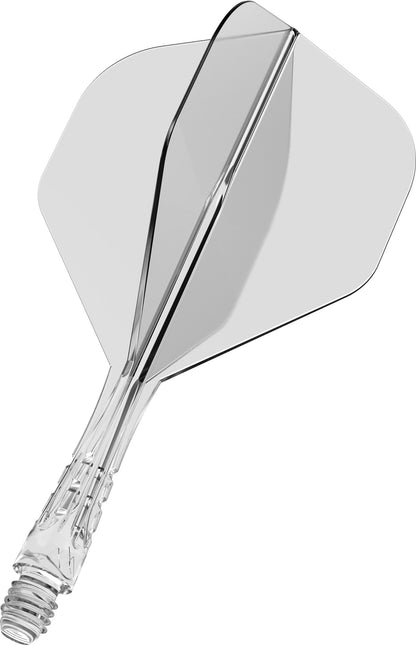 Mission Force 90 Vortex Clear No6 Moulded Flight & Shaft