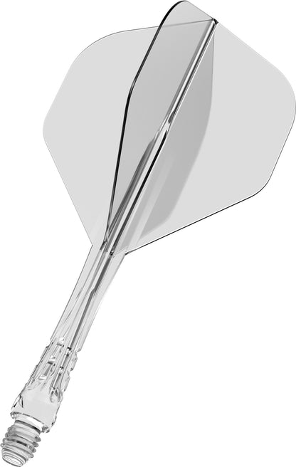 Mission Force 90 Vortex Clear No2 Moulded Flight & Shaft