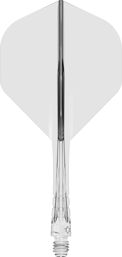 Mission Force 90 Vortex Clear No6 Moulded Flight & Shaft