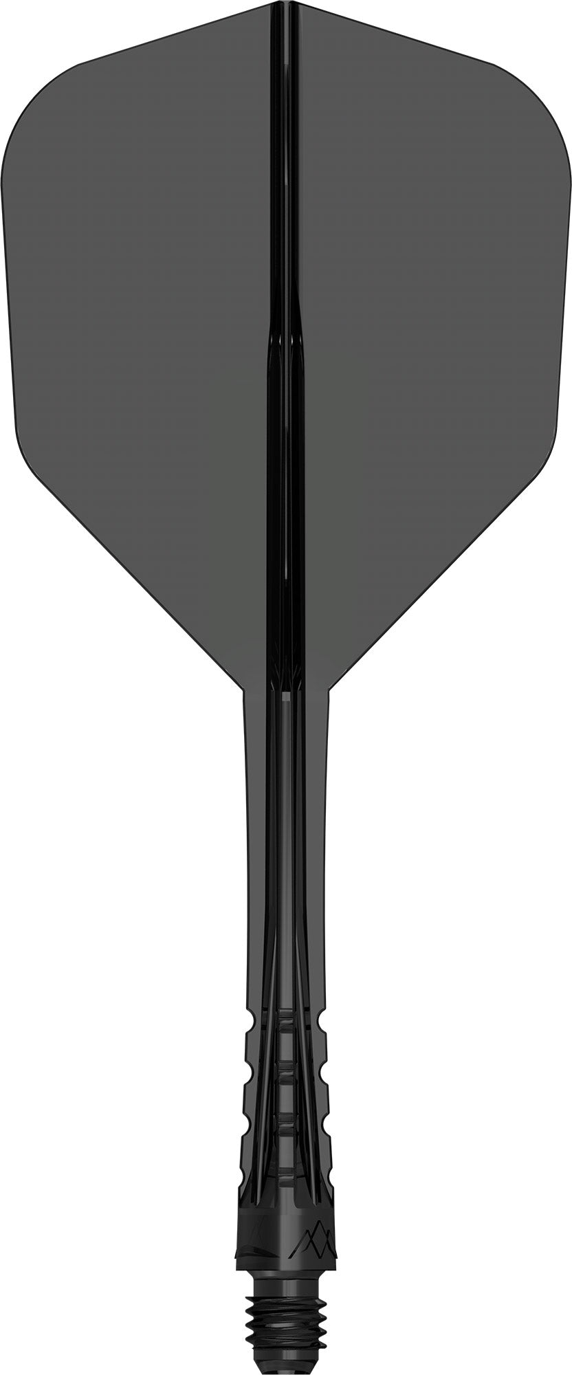 Mission Force 90 Vortex Clear Black No6 Moulded Flight & Shaft