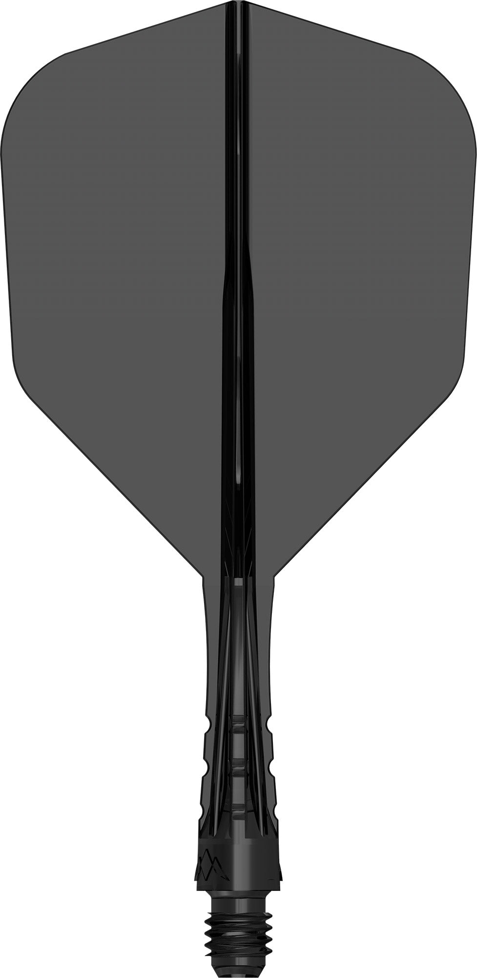 Mission Force 90 Vortex Clear Black No6 Moulded Flight & Shaft