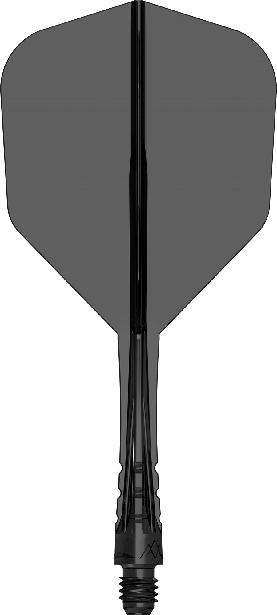 Mission Force 90 Vortex Clear Black No6 Moulded Flight & Shaft