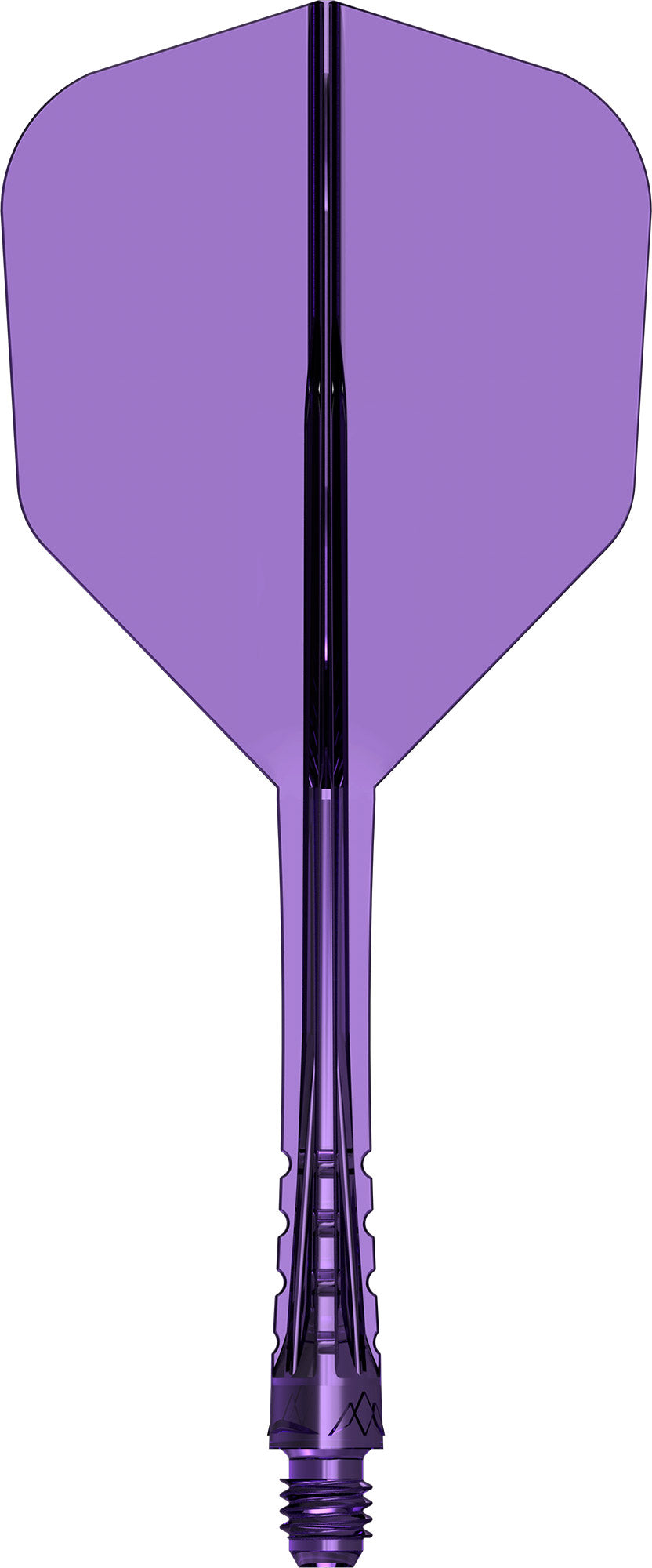 Mission Force 90 Vortex Clear Purple No6 Moulded Flight & Shaft