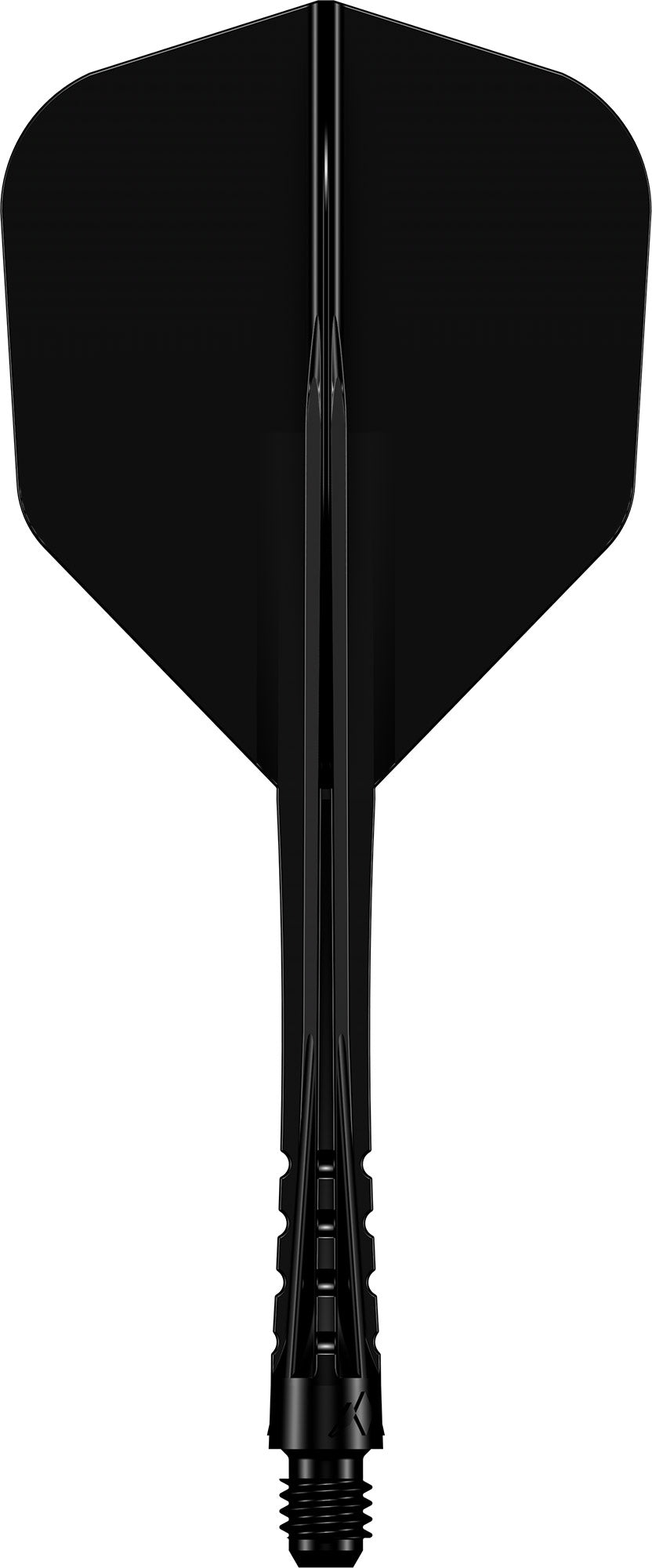 Mission Force 90 Vortex Black No6 Moulded Flight & Shaft