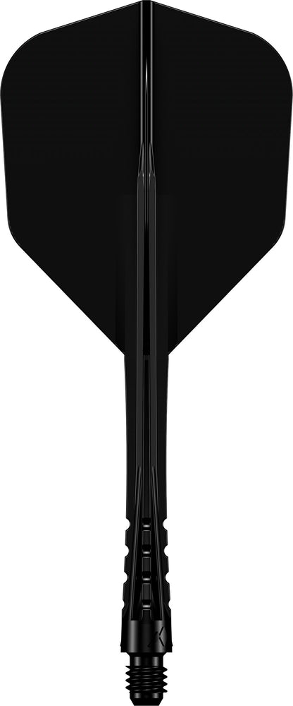 Mission Force 90 Vortex Black No6 Moulded Flight & Shaft