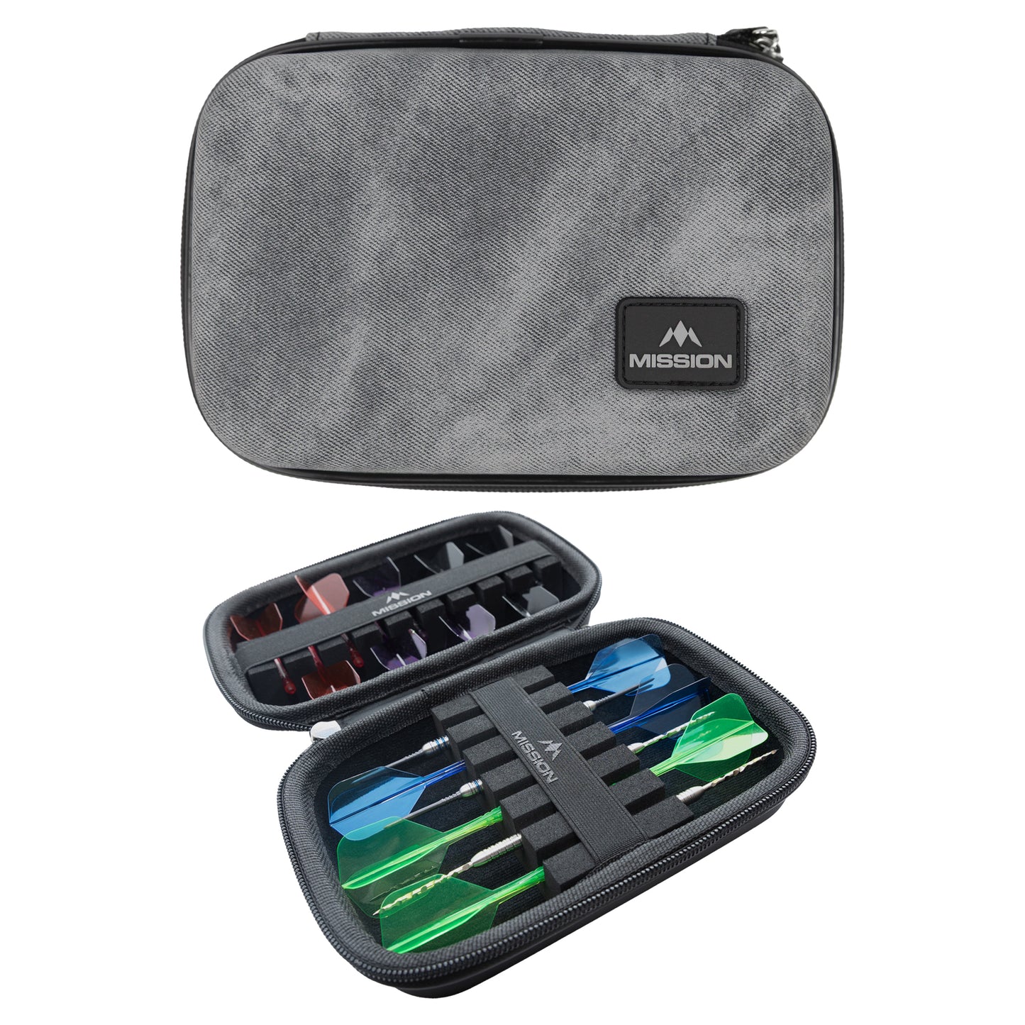 Mission Force 90 EVA Large Limited Edition Grey Denim Dart Case