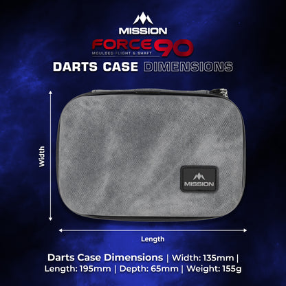 Mission Force 90 EVA Large Limited Edition Grey Denim Dart Case