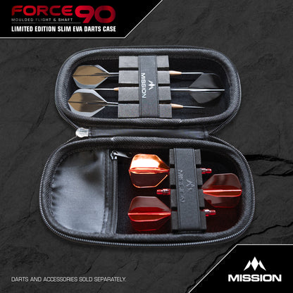 Mission Force 90 EVA Slim Limited Edition Grey Denim Dart Case