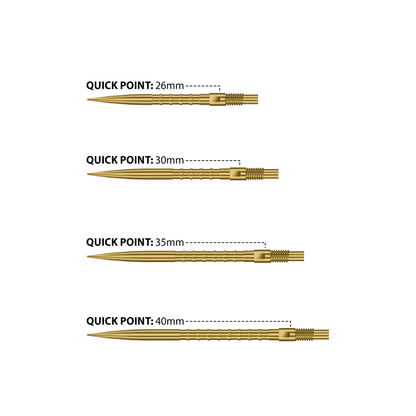 Harrows Gold HM Grip Quick Points