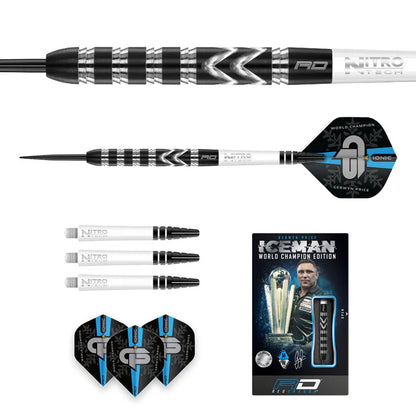 Red Dragon Gerwyn Price Onyx SE 90% Tungsten Steel Tip Dart Set