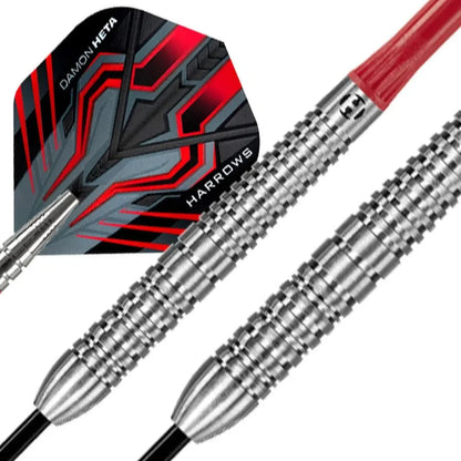 Harrows Damon Heta Natural 90% Tungsten Steel Tip Dart Set
