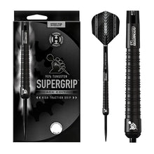 Harrows Supergrip Black Edition 90% Tungsten Steel Tip Dart Set