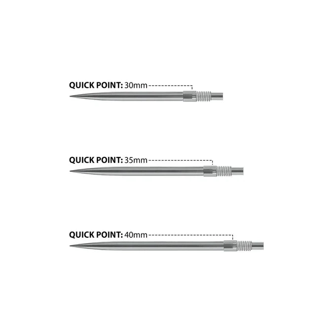 Harrows Smooth Quick Points Set of 3