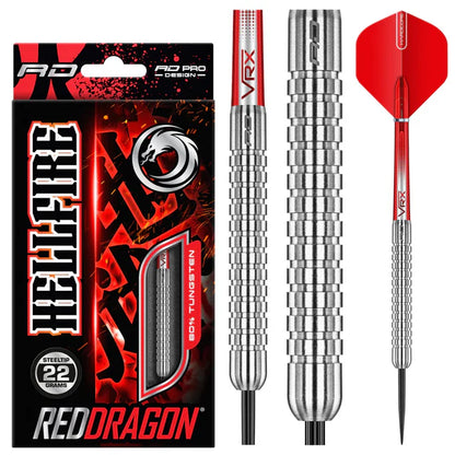 Red Dragon Hell Fire A 80% Tungsten Steel Tip Dart Set