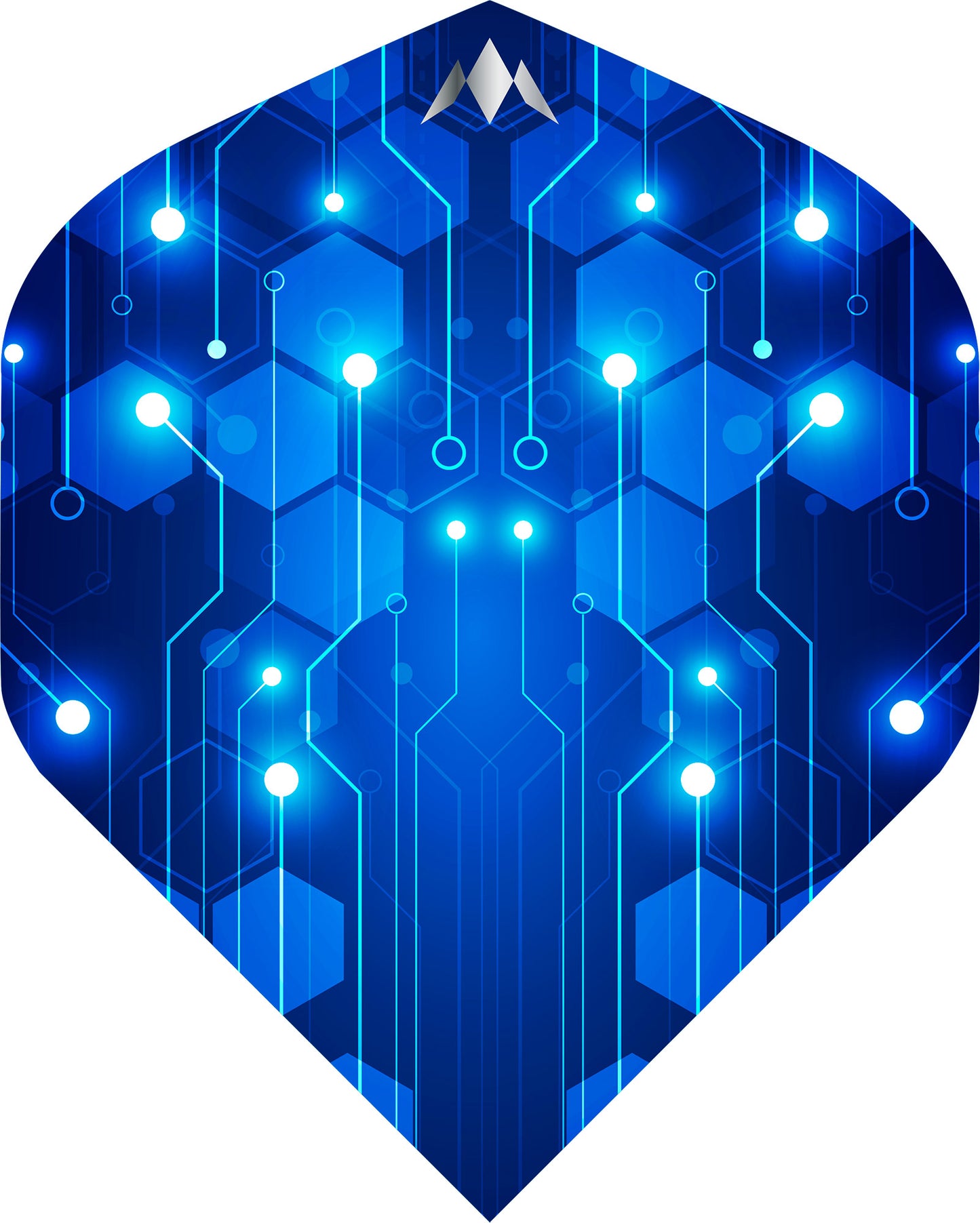 Mission ION Blue & Silver 95% Tungsten Steel Tip Dart Set