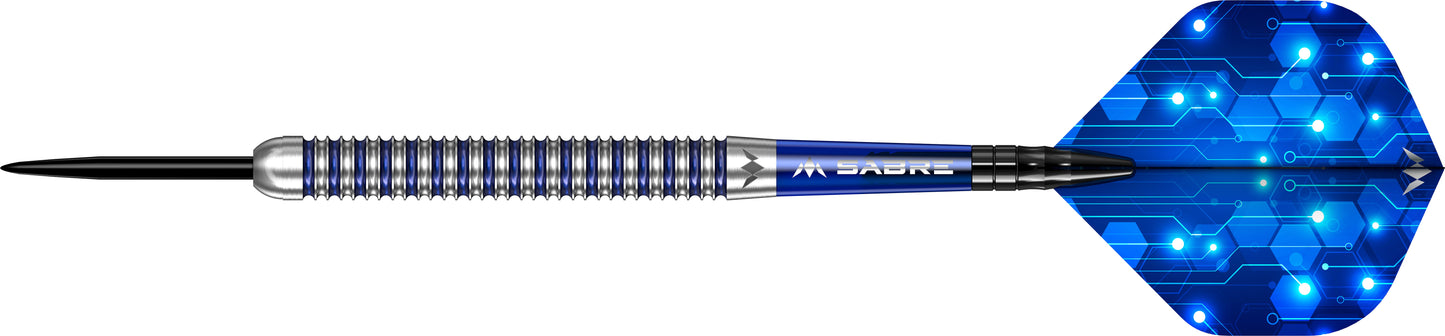 Mission ION Blue & Silver 95% Tungsten Steel Tip Dart Set