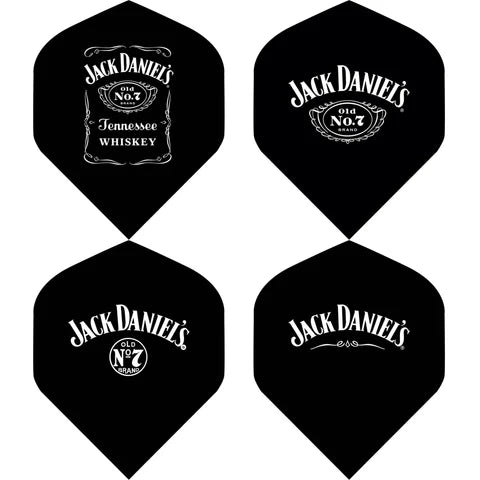 Jack Daniels JD Branded 100 Micron No2 Dart Flights