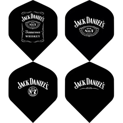 Jack Daniels JD Branded 100 Micron No2 Dart Flights