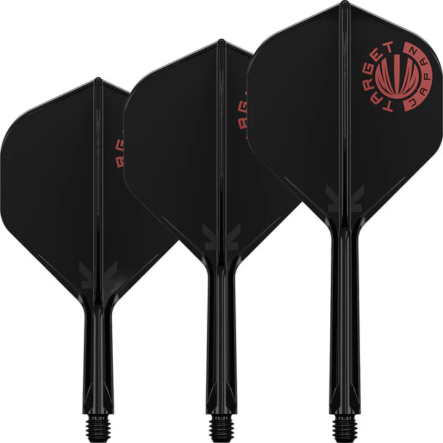 Target Japan K-Flex Black Logo No2 Dart Flights