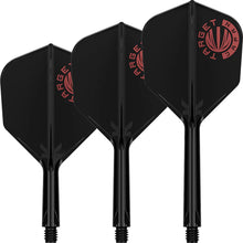 Target Japan K-Flex Black Logo No6 Dart Flights