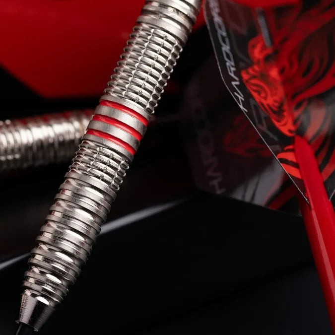 Red Dragon Jonny Clayton Brass Steel Tip Dart Set