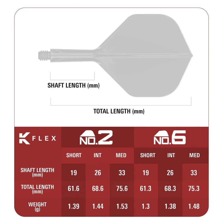 Target Japan K-Flex Aqua Logo No2 Dart Flights