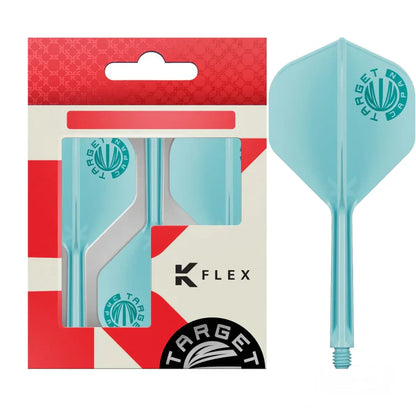 Target Japan K-Flex Aqua Logo No2 Dart Flights