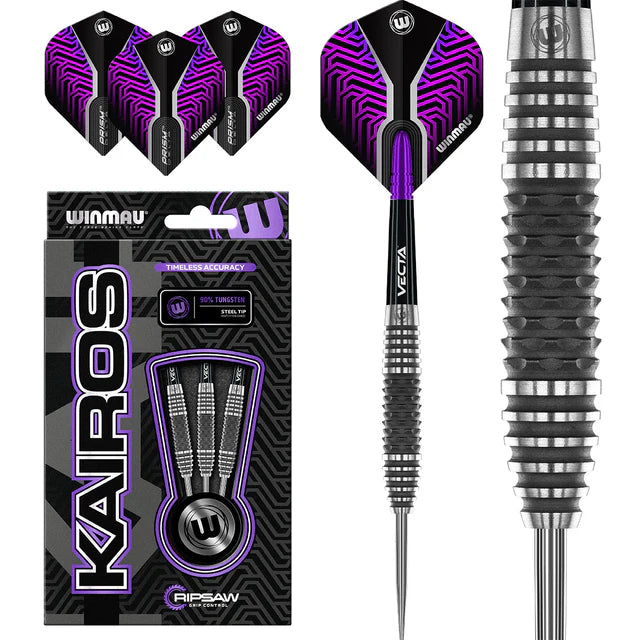 Winmau Kairos 90% Tungsten Steel Tip Dart Set