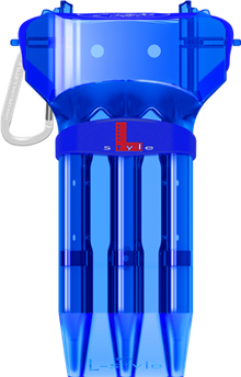 L-Style Krystal One Blue Dart Case