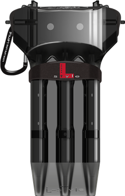 L-Style Krystal One Clear Black Dart Case