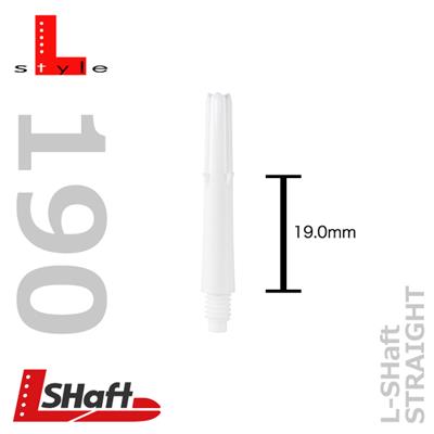 L-Style L-Shaft Locked Straight White