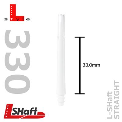 L-Style L-Shaft Locked Straight White
