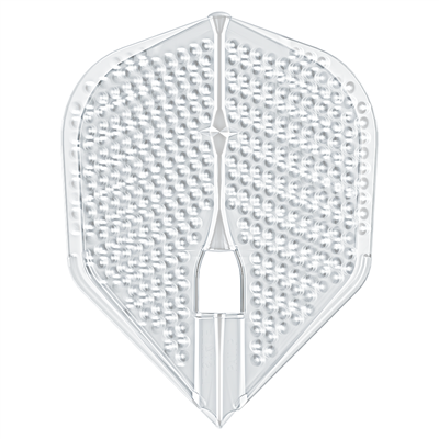 L-Style L3PRO DIMPLE Shape Clear Black Flight