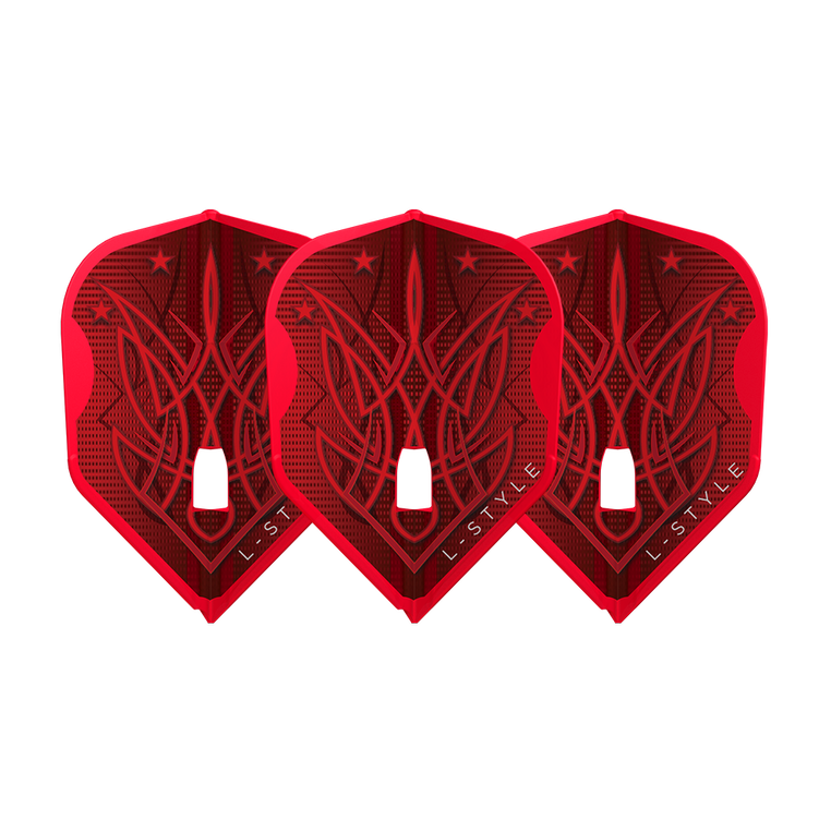 L-Style L3PRO Lisa Ashton V3 Red Flights