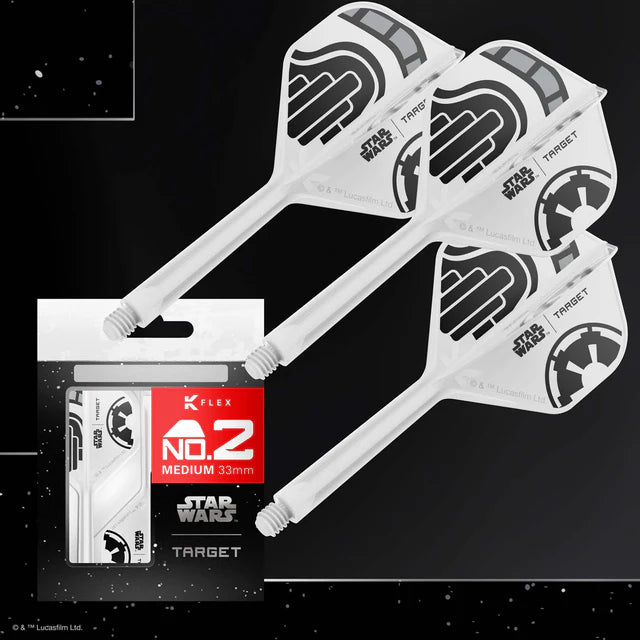 Target Star Wars™ K-Flex Stormtrooper No2 Dart Flights