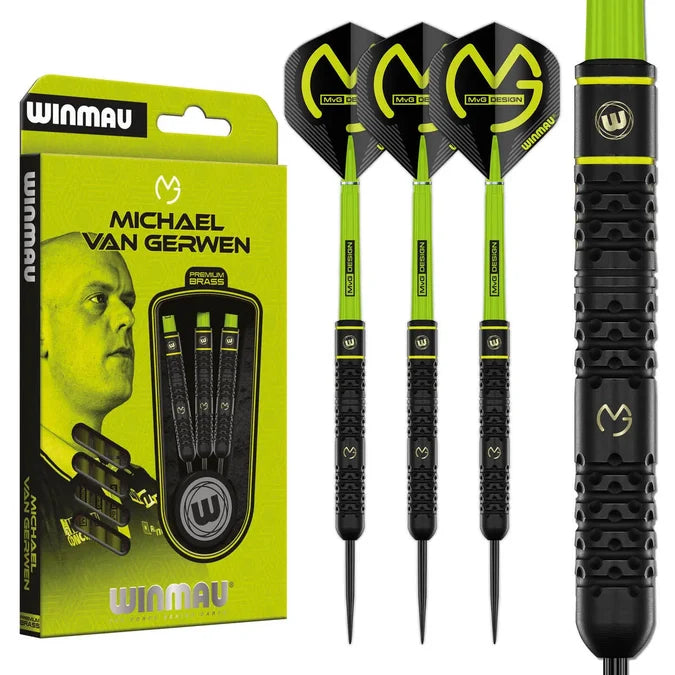 Winmau MVG SE Brass Steel Tip Dart Set
