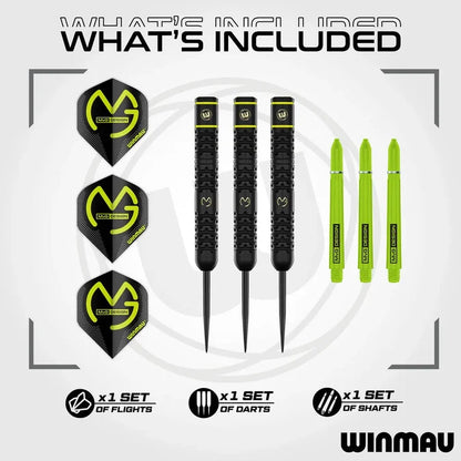 Winmau MVG SE Brass Steel Tip Dart Set