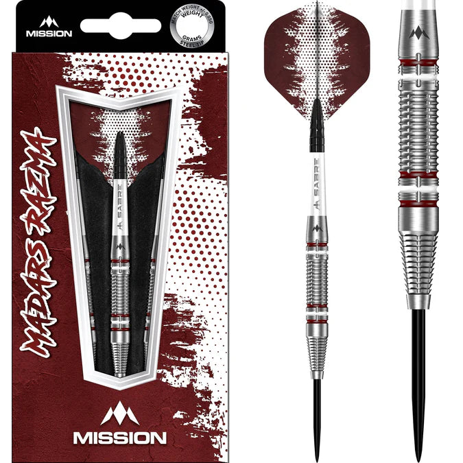 Mission Madars Razma Darts 95% Tungsten Steel Tip Dart Set